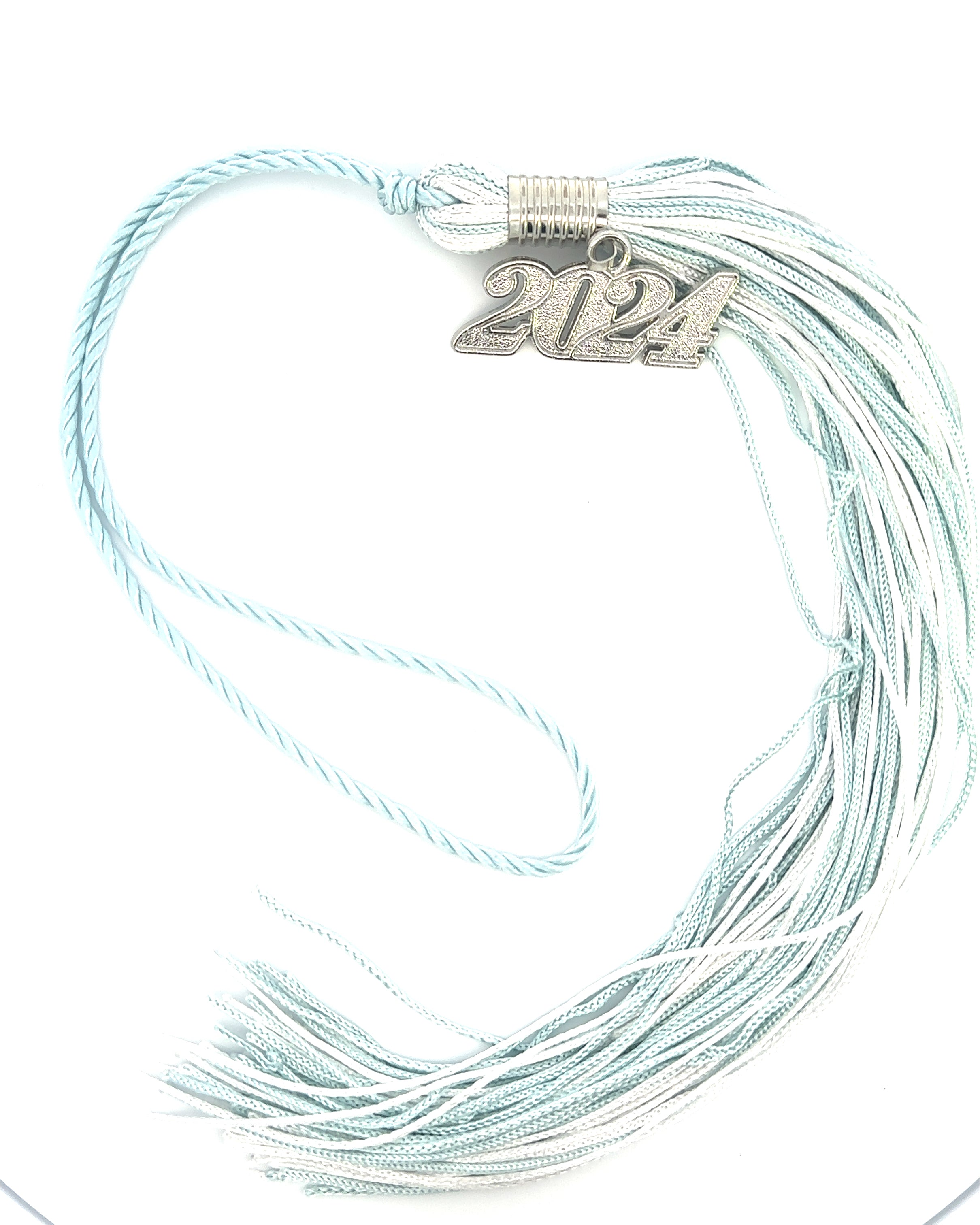 Souvenir Tassel Columbia Blue and White Southern Recognition, Inc