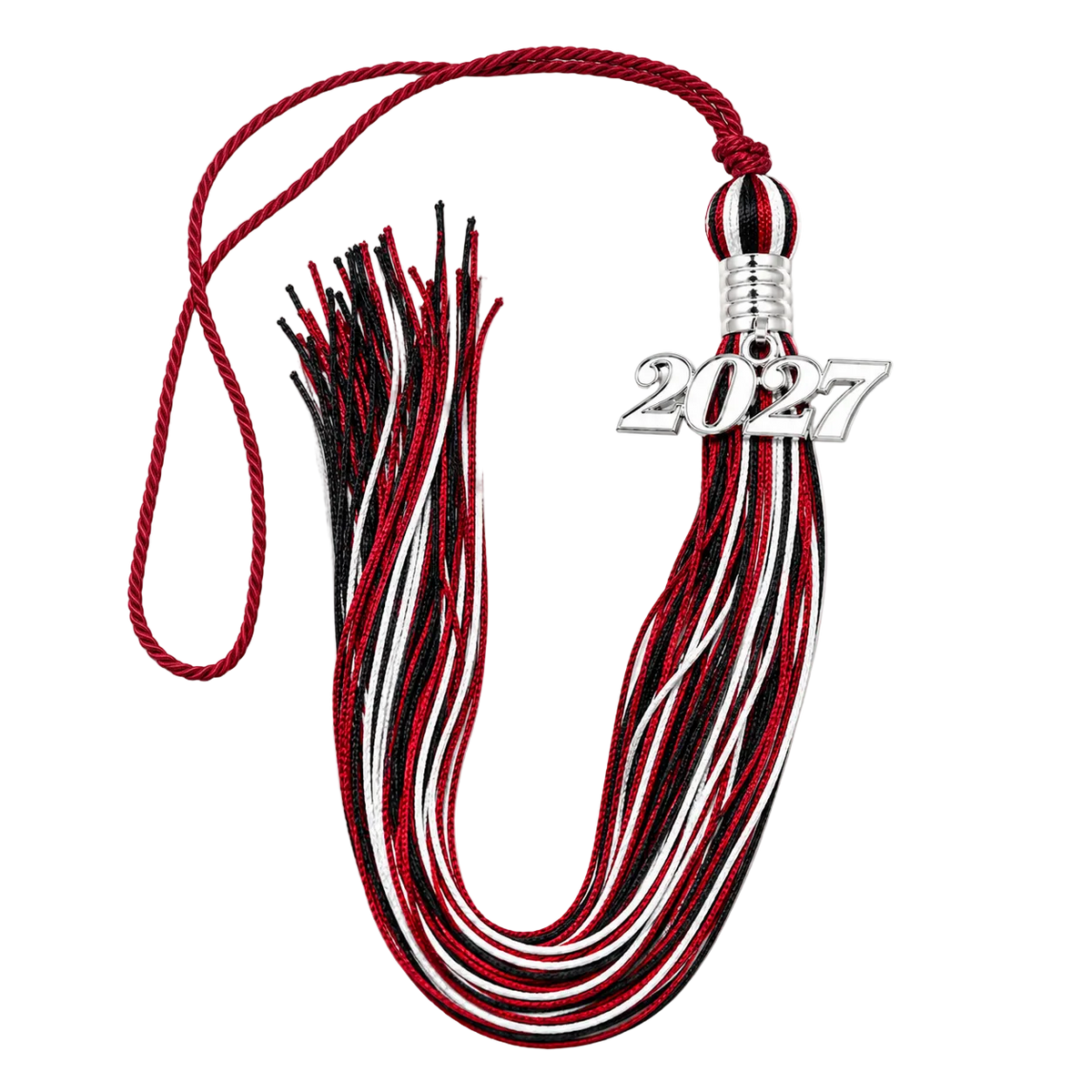 Red, White and Black - Souvenir Tassel