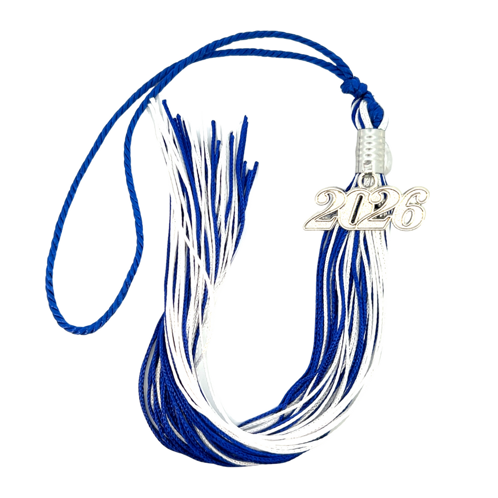 Blue and White - Souvenir Tassel