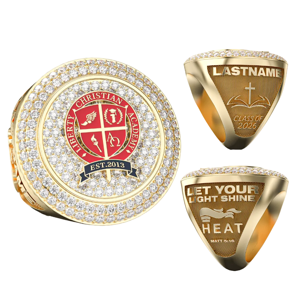 Liberty Christian School - Championship Style Ring
