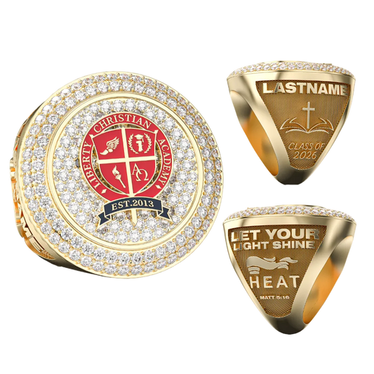 Liberty Christian School - Championship Style Ring