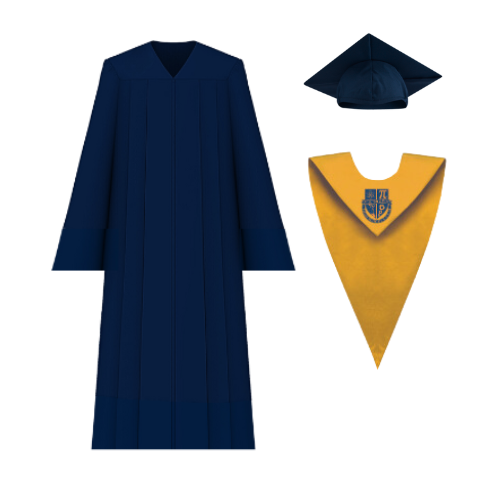 C.S. Brown High School STEM - Cap and Gown Unit