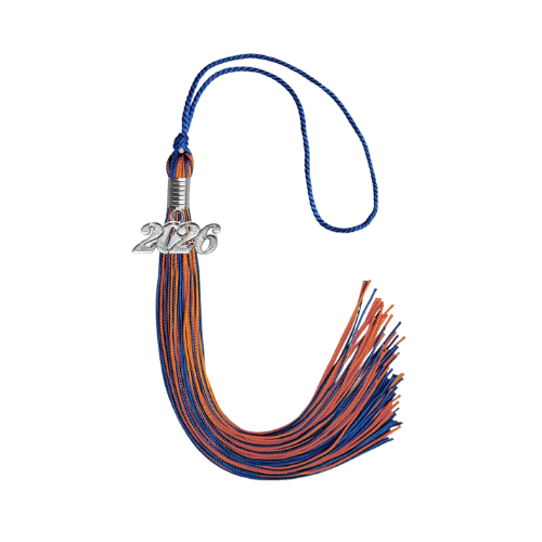 Blue and Orange - Souvenir Tassel