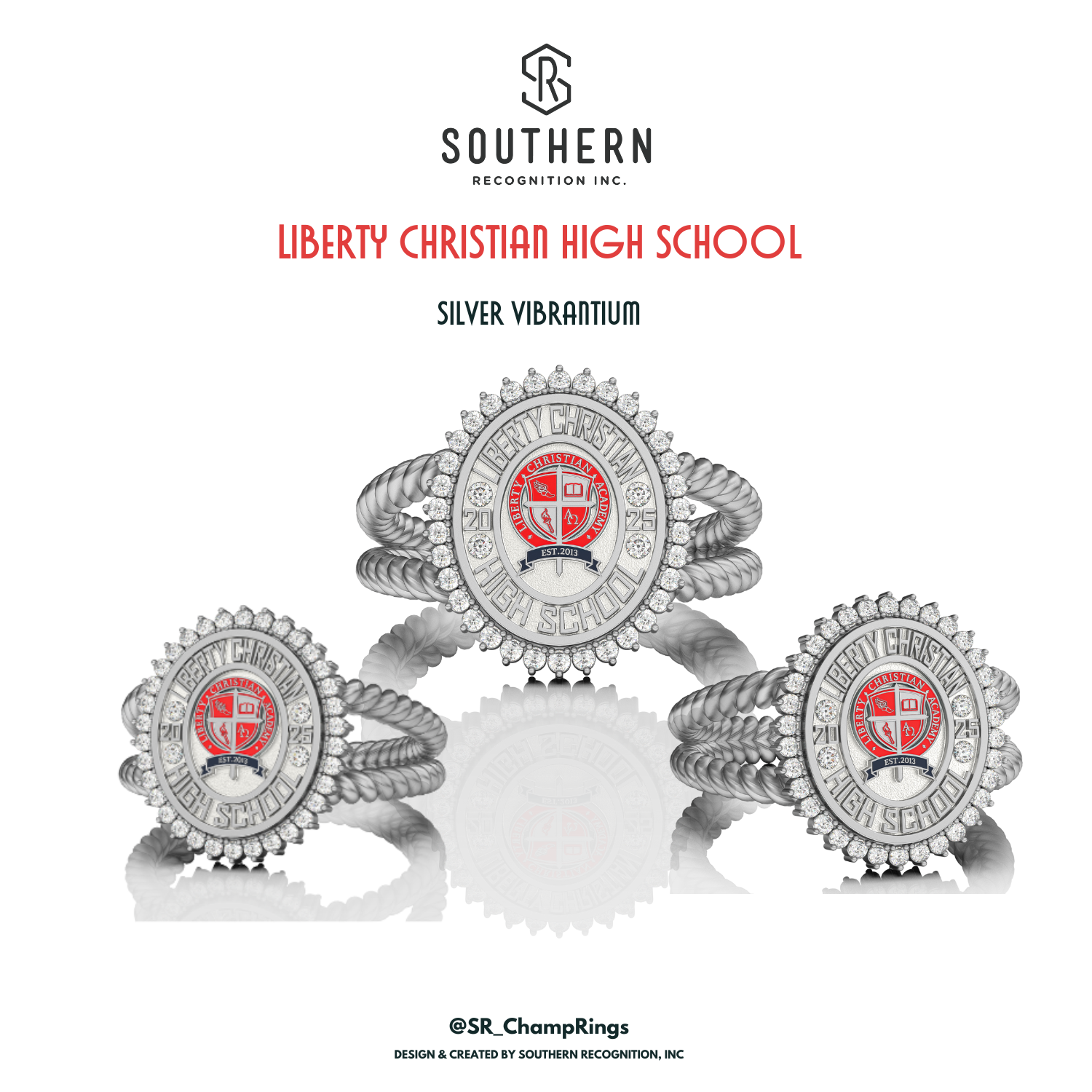 Liberty Christian School - Legacy Starburst Ring