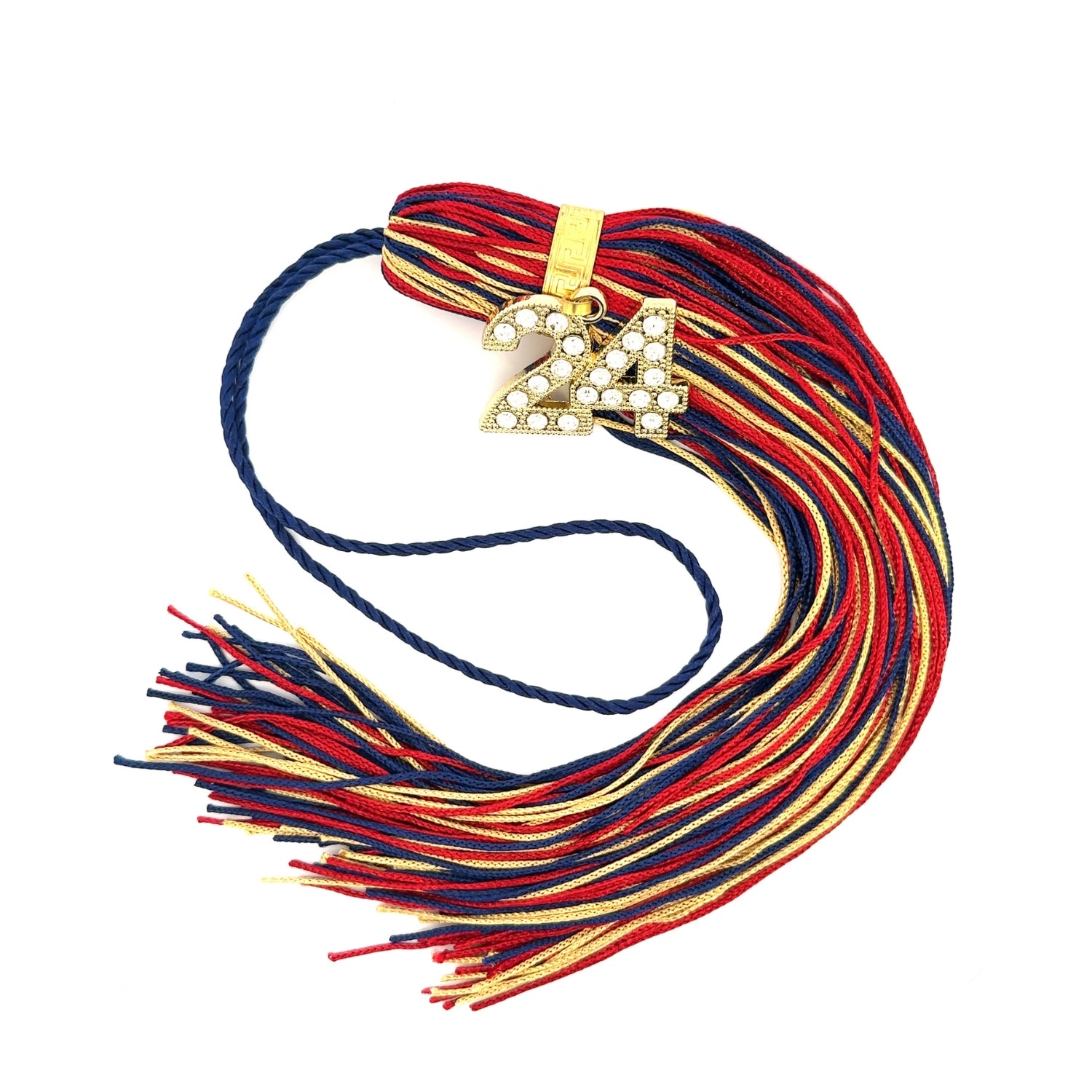 Jumbo Gold Bling Tassel - Navy, Cardinal and Vegas Gold – Southern ...