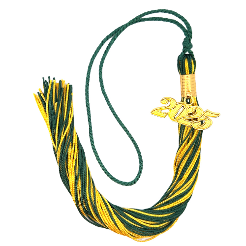 Souvenir Tassel - Green and Yellow