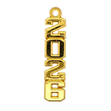 Load image into Gallery viewer, Royal Blue and Yellow Gold - Stacked Tassel
