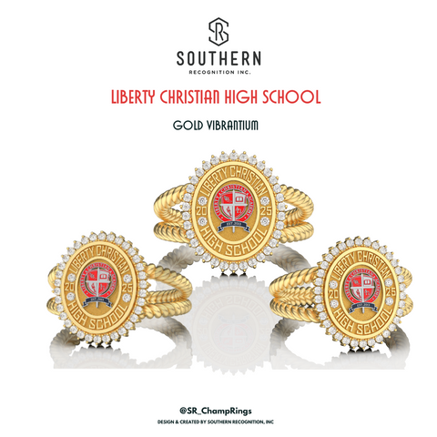 Liberty Christian School - Legacy Starburst Ring