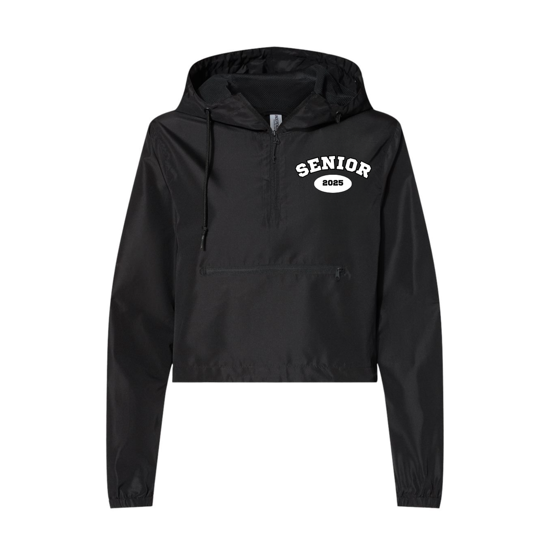 2025 Black Cropped Windbreaker – Southern Recognition, Inc 2025 Black Cropped Windbreaker – Southern Recognition, Inc