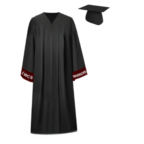 what is the name of graduation dress Living Water Christian