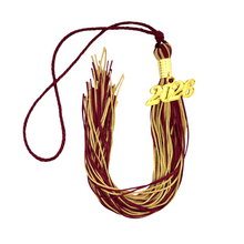 Load image into Gallery viewer, Maroon and Old Gold - Souvenir Tassel
