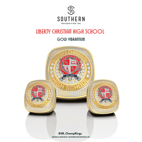 Liberty Christian School - Championship Style Ring