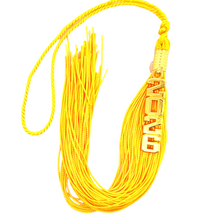 Load image into Gallery viewer, Yellow Gold  - Stacked Souvenir Tassel
