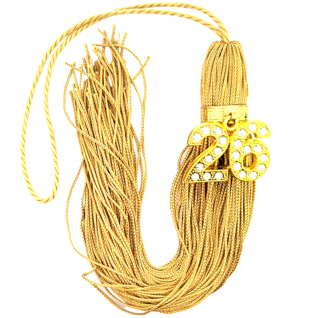 Old Gold - Jumbo Bling Tassel