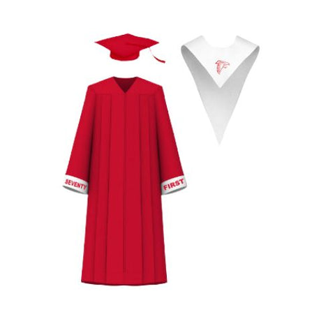 Seventy-First High School - Cap and Gown Unit