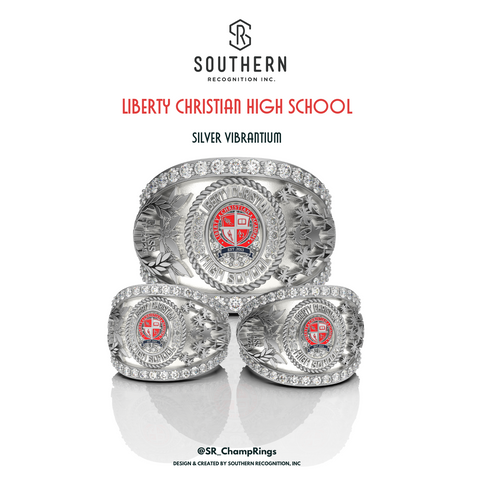 Liberty Christian School - Legacy Oval Emblem Class Ring