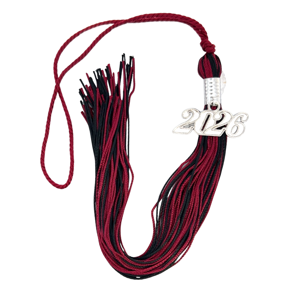 Maroon and Black - Souvenir Tassel