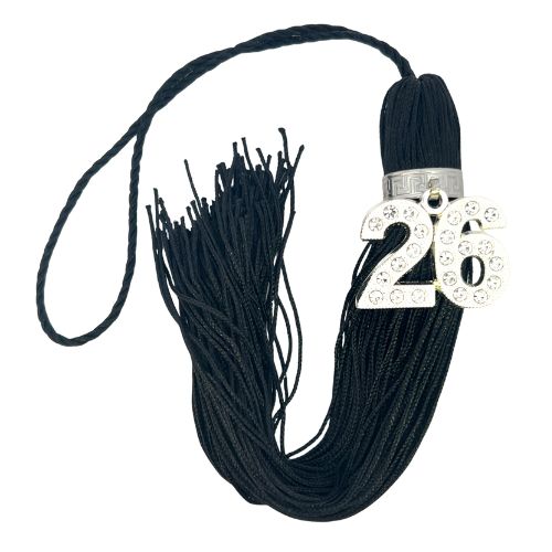 Black - Jumbo Bling Tassel