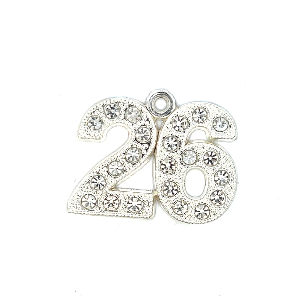 Blue and Orange - Jumbo Bling Tassel