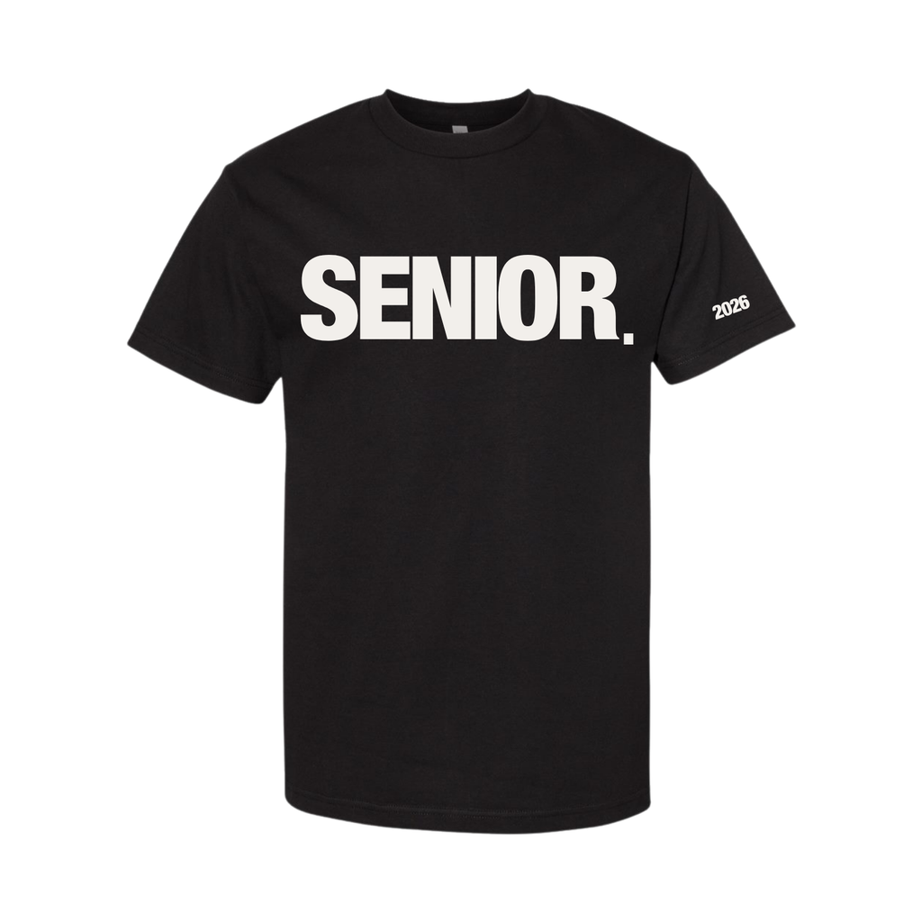 SENIOR. 2026 Black T-Shirt