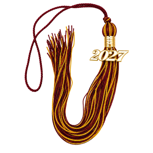 Maroon and Old Gold - Souvenir Tassel