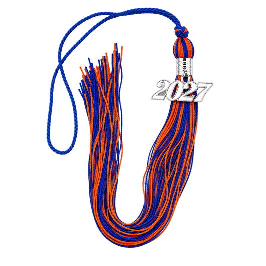 Blue and Orange - Souvenir Tassel