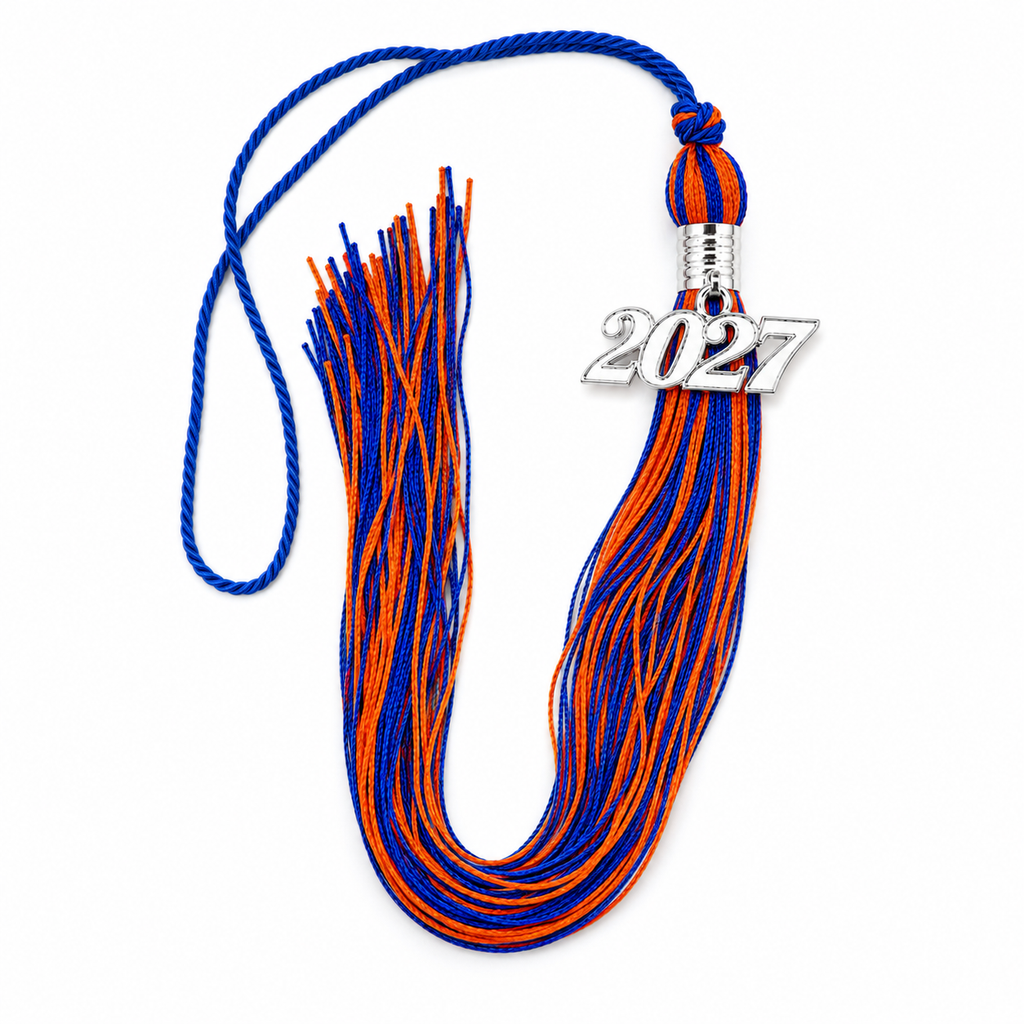Blue and Orange - Souvenir Tassel