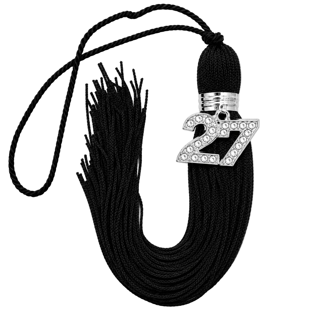 Black - Jumbo Bling Tassel
