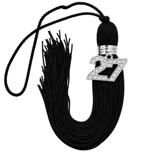 Black - Jumbo Bling Tassel
