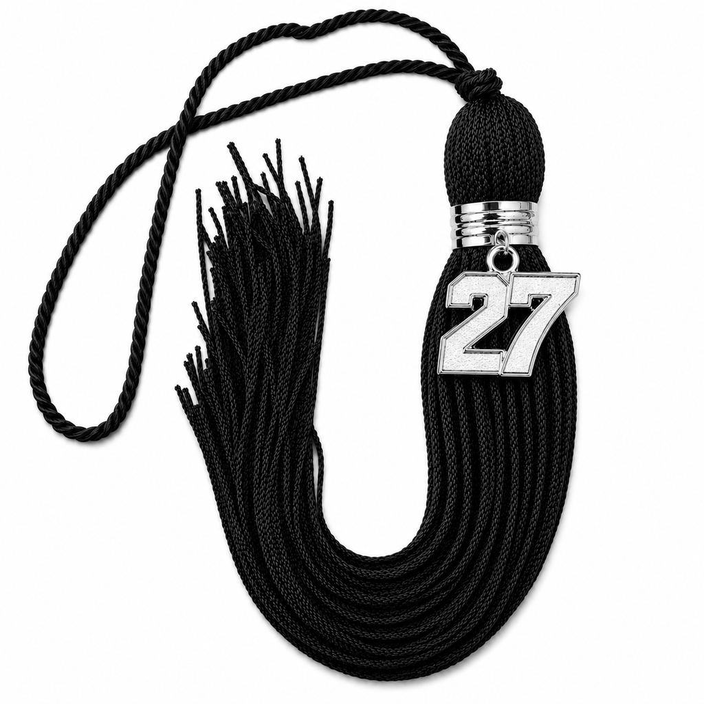 Black - Jumbo Varsity Tassel