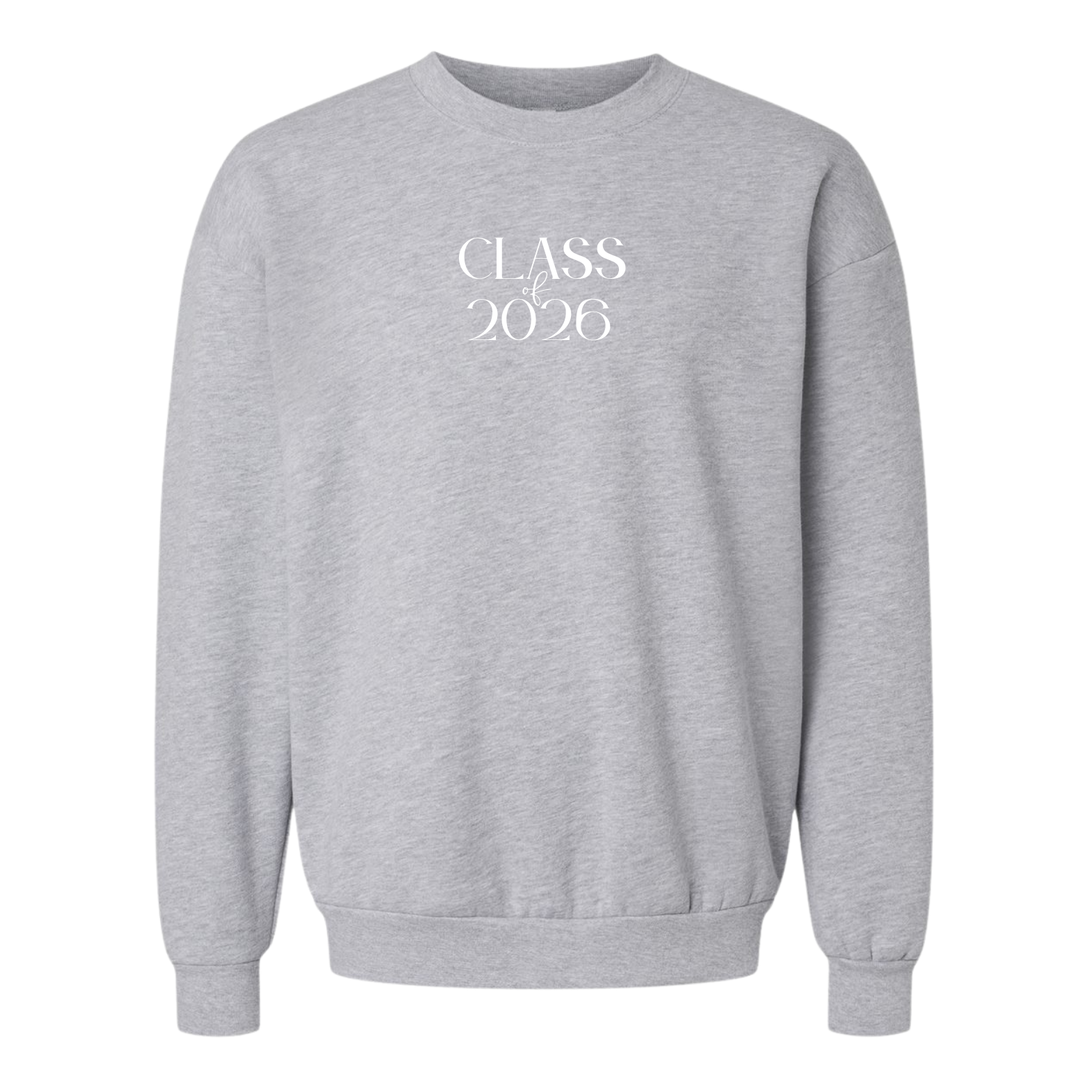 Class of 2026 Crewneck Sweatshirt – Grey