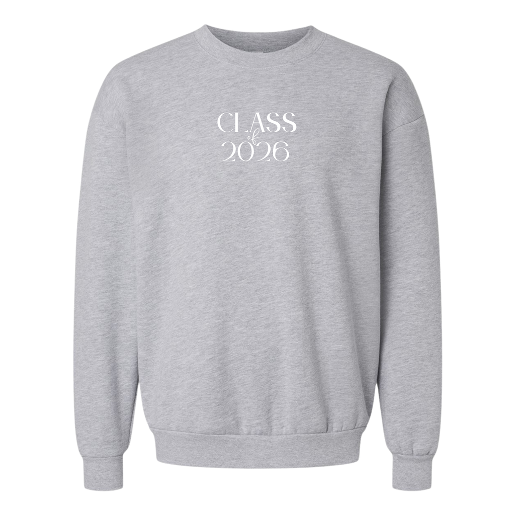 Class of 2026 Crewneck Sweatshirt – Grey