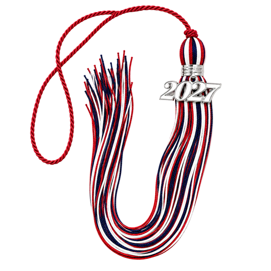 Red White and Blue - Souvenir Tassel