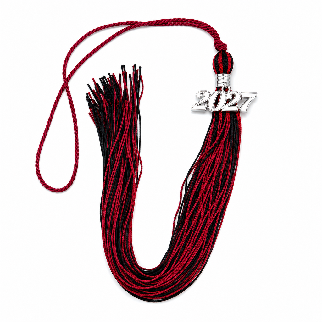 Maroon and Black - Souvenir Tassel
