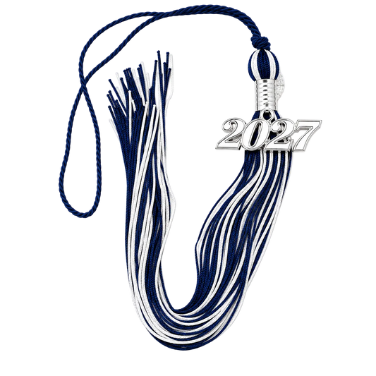 Blue and White - Souvenir Tassel