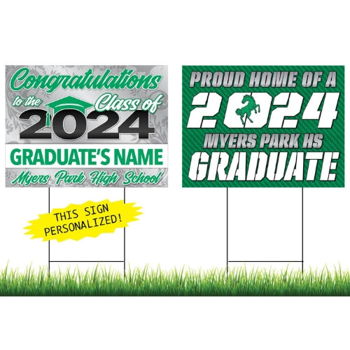 Myers Park Personalized Yard Sign Combo – Southern Recognition, Inc ...