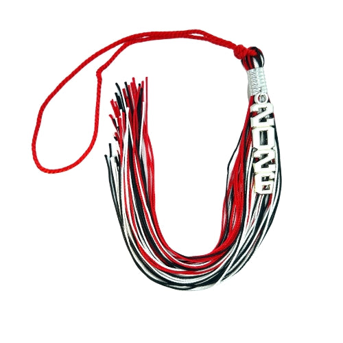 Red, White and Black - Stacked Souvenir Tassel
