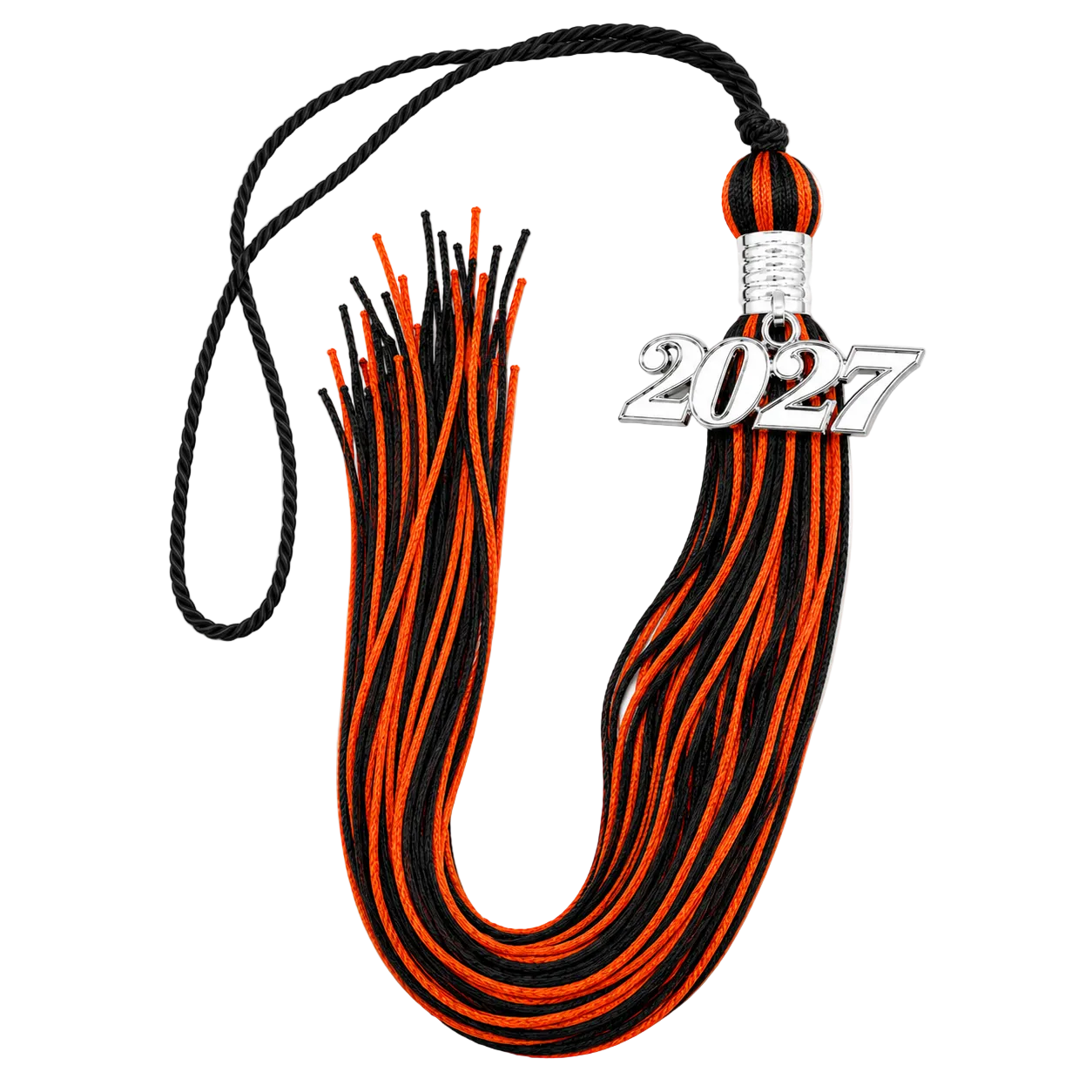 Black and Orange - Souvenir Tassel