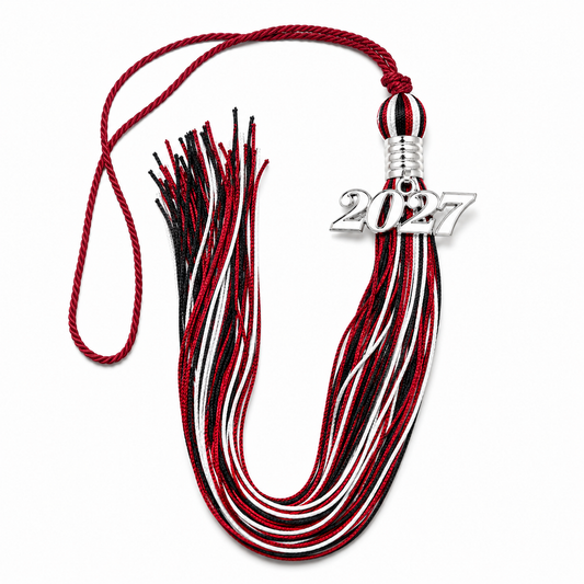Red, White and Black - Souvenir Tassel