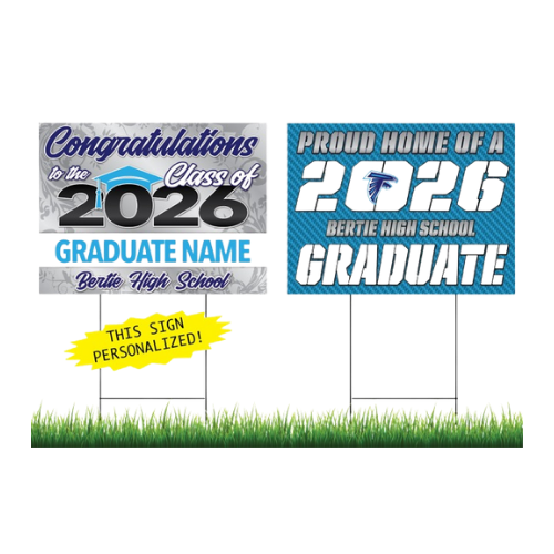 Bertie High School Personalized Yard Sign Combo