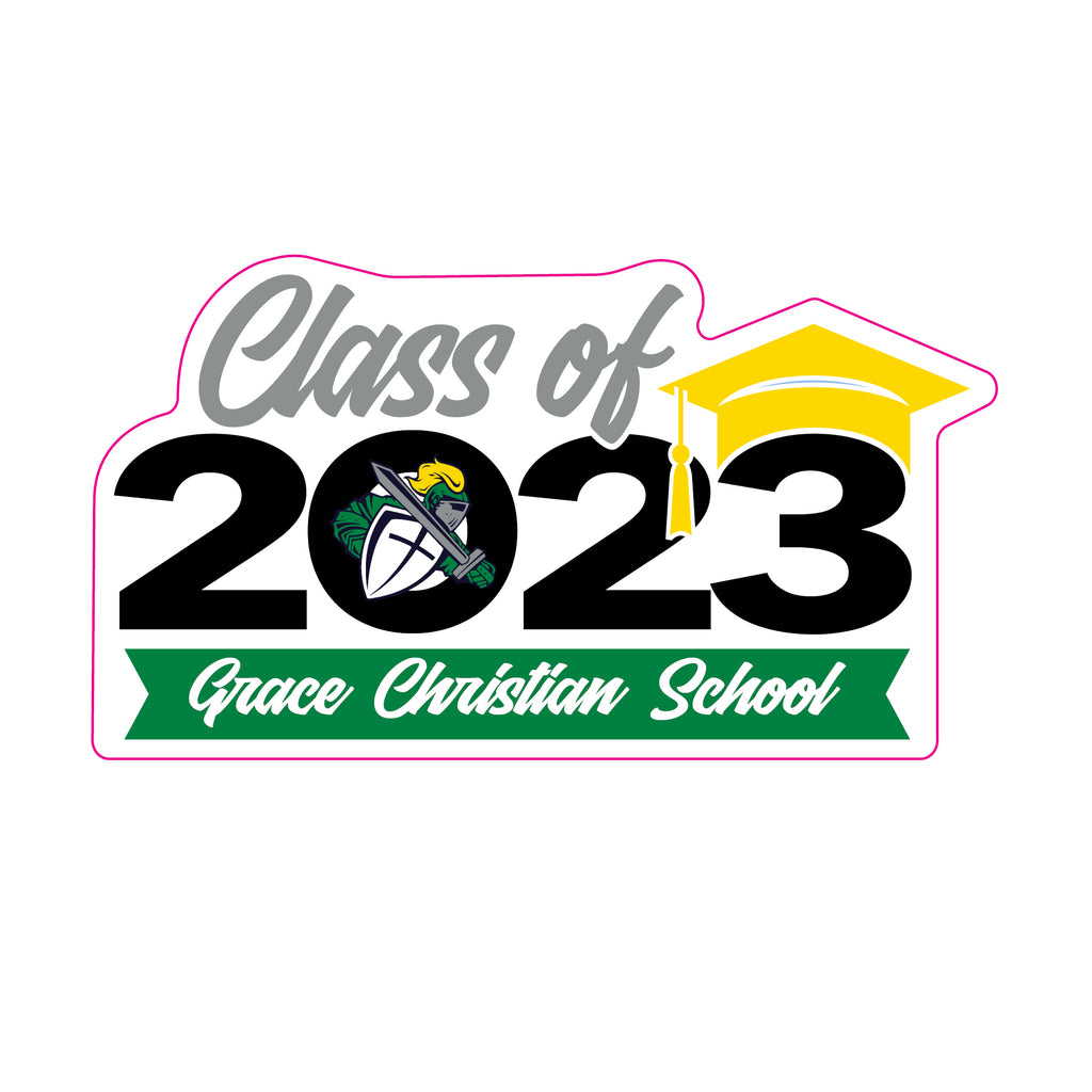 Grace Christian Window Spirit Decal