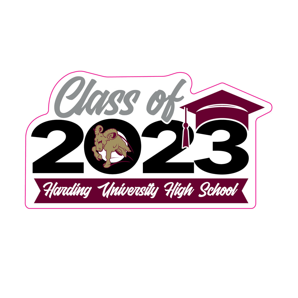 Harding Window Spirit Decal