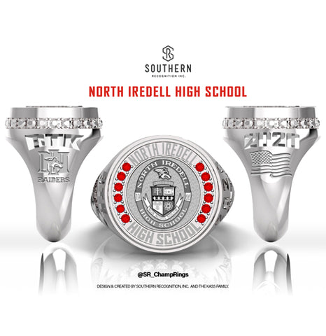 North Iredell Class Signet Ring
