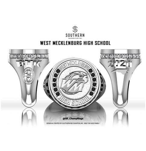 West Mecklenburg Class Signet Ring – Southern Recognition, Inc. Graduate