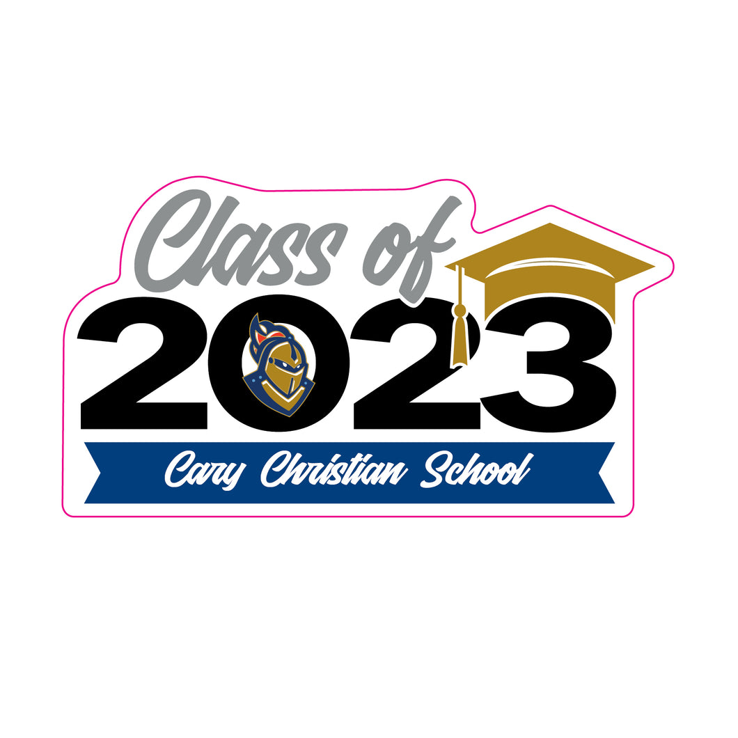 Cary Christian Window Spirit Decal